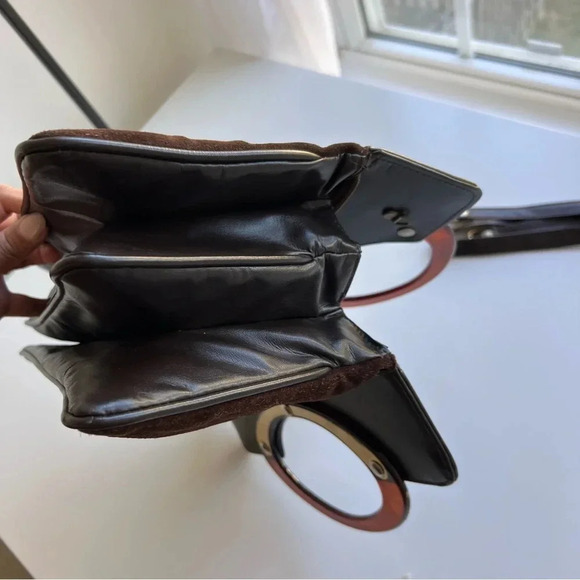 ROMA Vintage Leather Suede Handbag - Picture 9 of 11